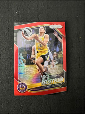 Kelsey Plum - 2025 Panini WNBA Prizm - Red #190/299